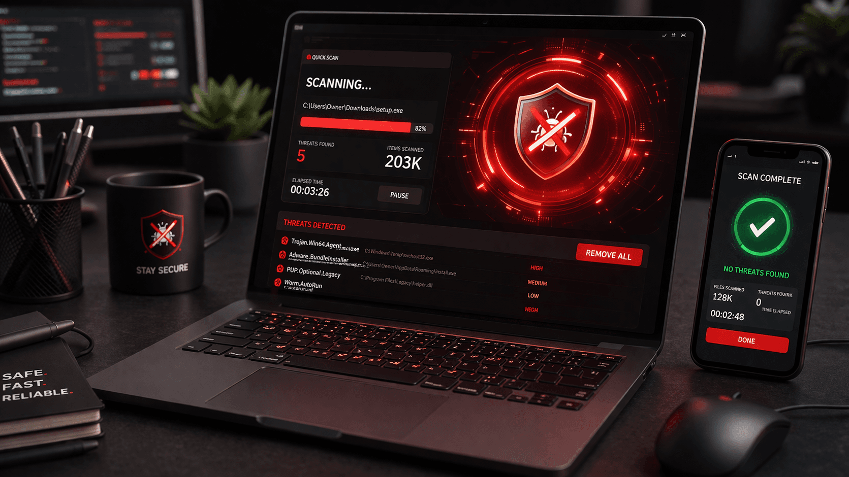 Virus Removal & Tune-Up